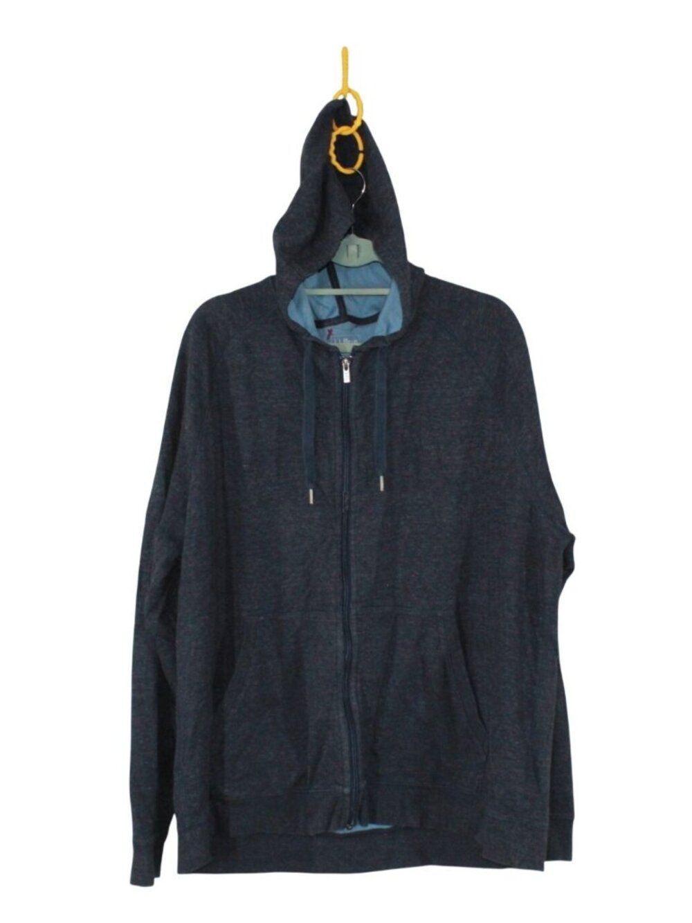 LL Bean Men's Lightweight Zip Hoodie Navy Athleisure Casual Cozy Outdoor XXL